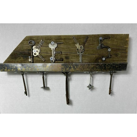 Whimsical Skelton Key ReImagined Junk Old Key